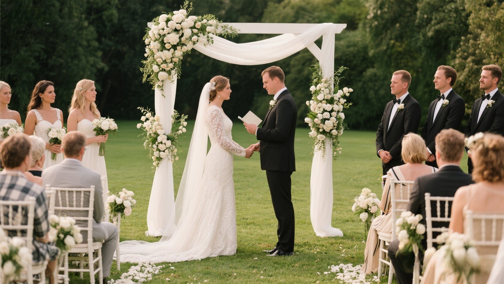 Humorous wedding vows example